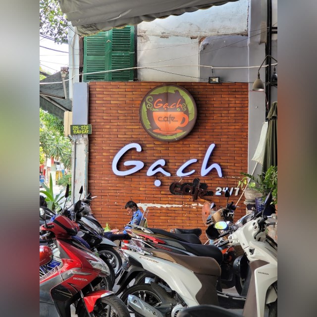 Menu Gạch Cafe