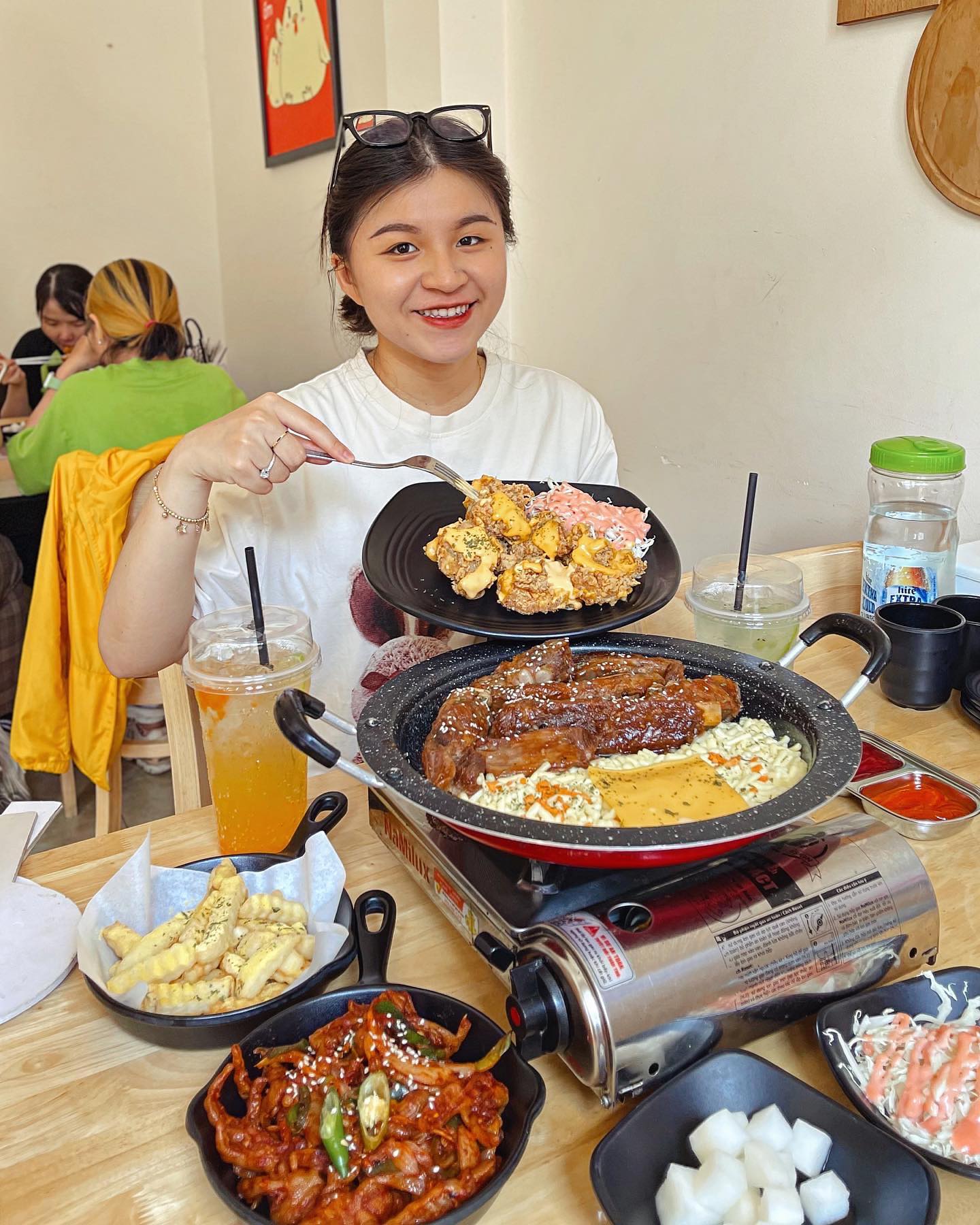 Kokoria Hàn Quốc - Các món ăn phủ phô mai nhìn bắt mắt