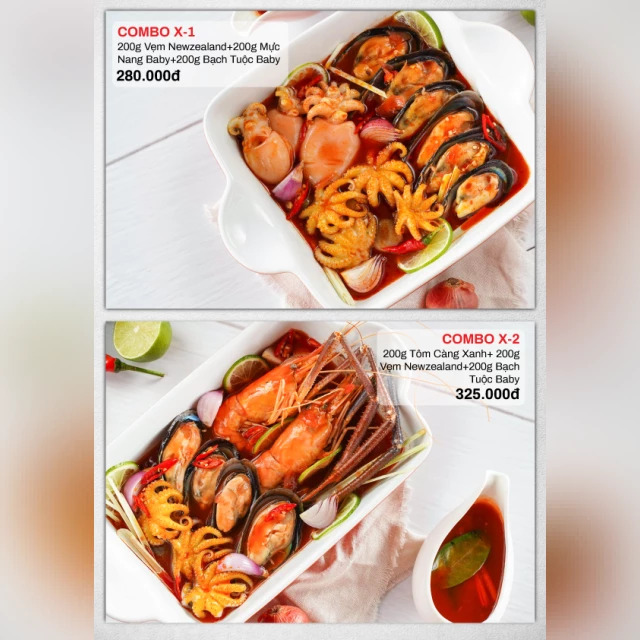 menu lobster bay