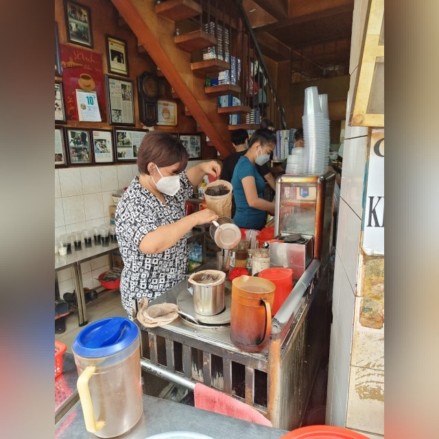 Cà phê vợt Biên Hòa