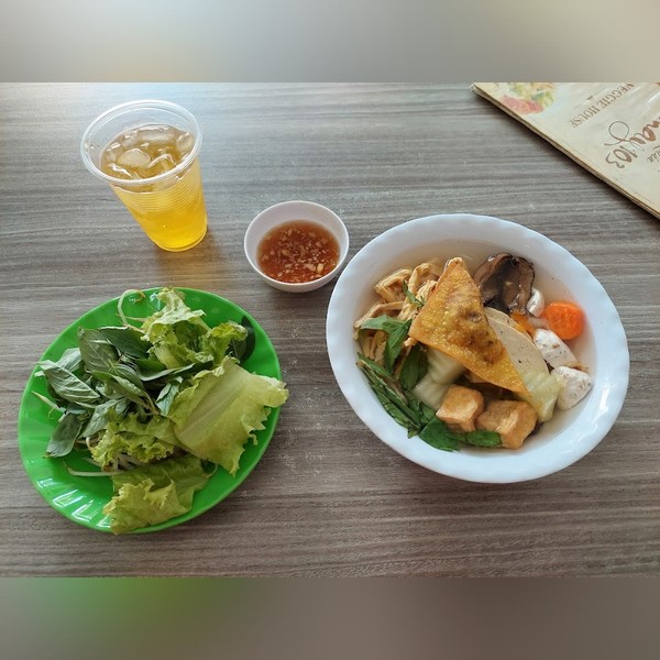 món bánh canh chay Quán chay 103