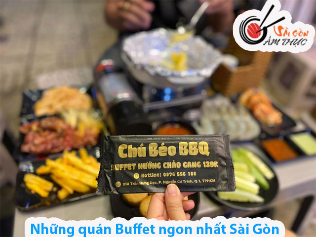 Chú Béo BBQ - Buffet Nướng Chảo Gang 139k