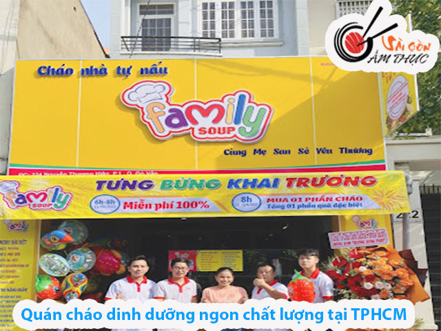 CHÁO DINH DƯỠNG FAMILY Nguyễn Thượng Hiền