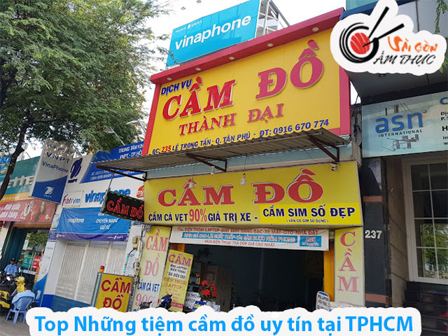 Cầm đồ Thành Đại Tân Phú UY TÍN