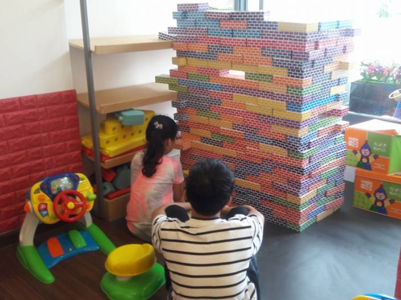 Nhiều trò chơi, hoạt động cho trẻ tại quán Momo Cafe Kids & Restaurant