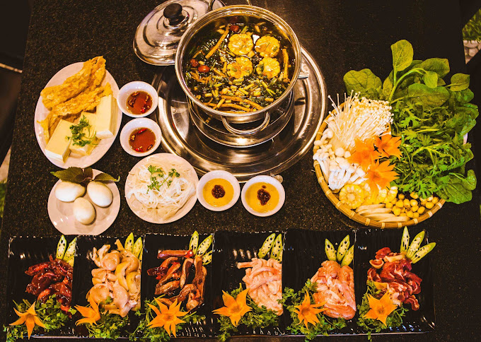 Quán lẩu dê Đồng Hương phục vụ đa dạng các món ăn ngon, hấp dẫn