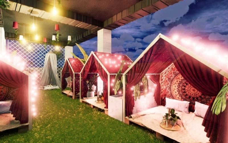 quán cafe tình nhân ở Củ Chi