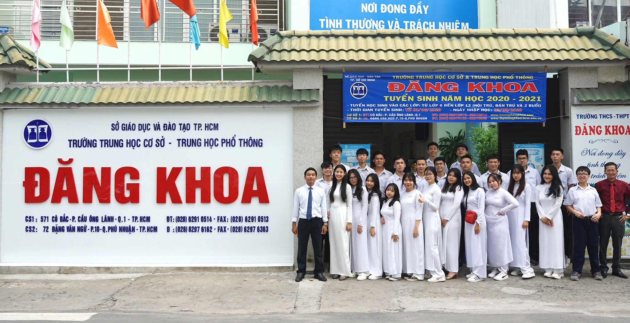 Trường Đăng khoa là một trong các trường tư THPT ở TPHCM