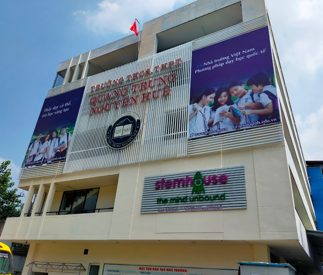 Trường Quang Trung Nguyễn Huệ là ngôi trường tư thục uy tín tại TPHCM