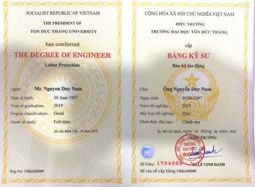 Bằng ĐH được làm chuẩn như thật tại Bao Xin Việc