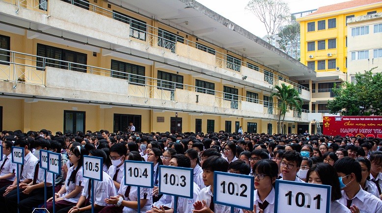 Đây là một trong những trường có 100% số học sinh tốt nghiệp trung học phổ thông.