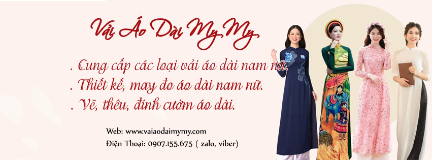 Áo Dài My My có nhiều mẫu áo dài thiết kế đa dạng