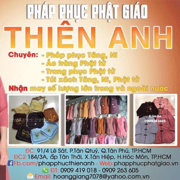 Pháp phục phật giáo Thiên Anh