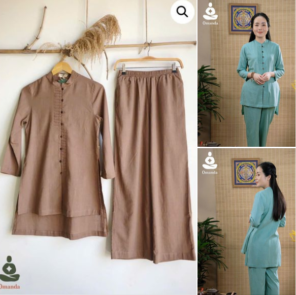 Shop Omanda - Shop đồ lam đi chùa được thiết kế độc đáo tại TPHCM