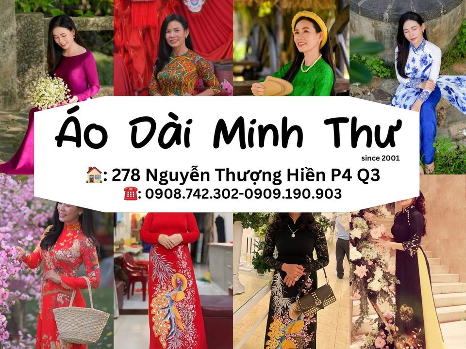 Áo dài Minh Thư – Tiệm cung cấp áo dài đẹp, chất lượng tại TPHCM