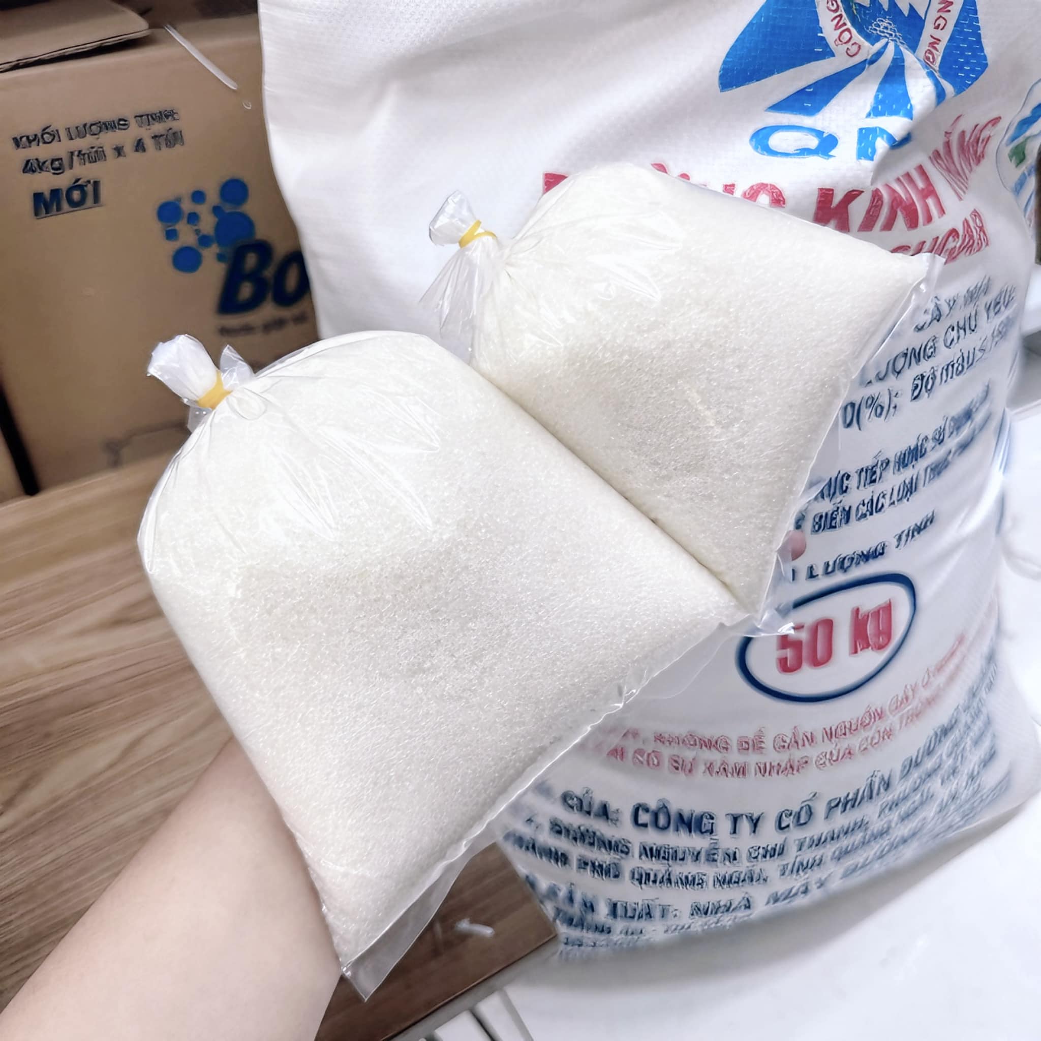 Đường QFV - Công Ty TNHH QFV là sản phẩm đường cát chất lượng cao