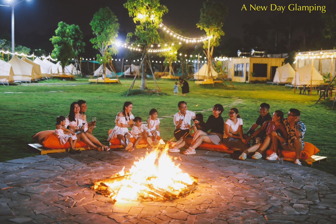 Tận hưởng không gian nghỉ dưỡng tại A New Day Glamping