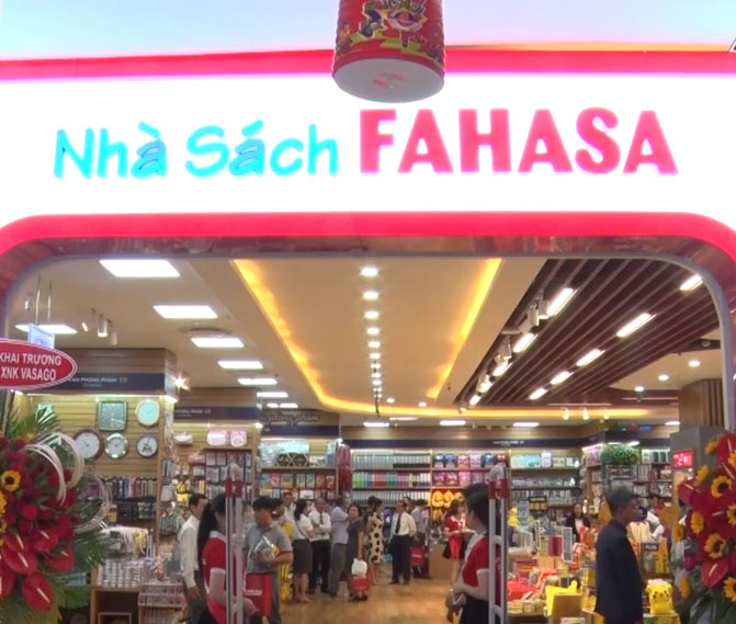 Nhà sách Fahasa là một thương hiệu lâu đời và có uy tín trên thị trường