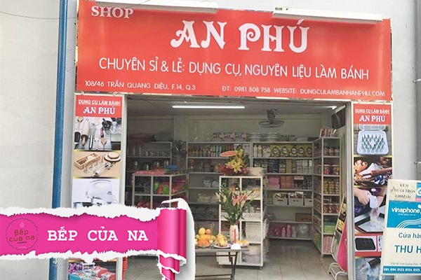 Shop bán nguyên liệu làm bánh TPHCM An Phú