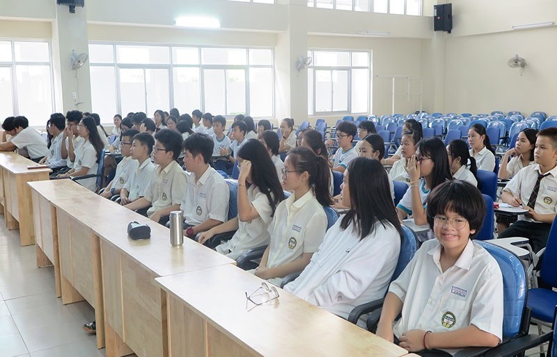 Chất lượng đầu vào của trường Nam Sài Gòn thuộc vào mức khá