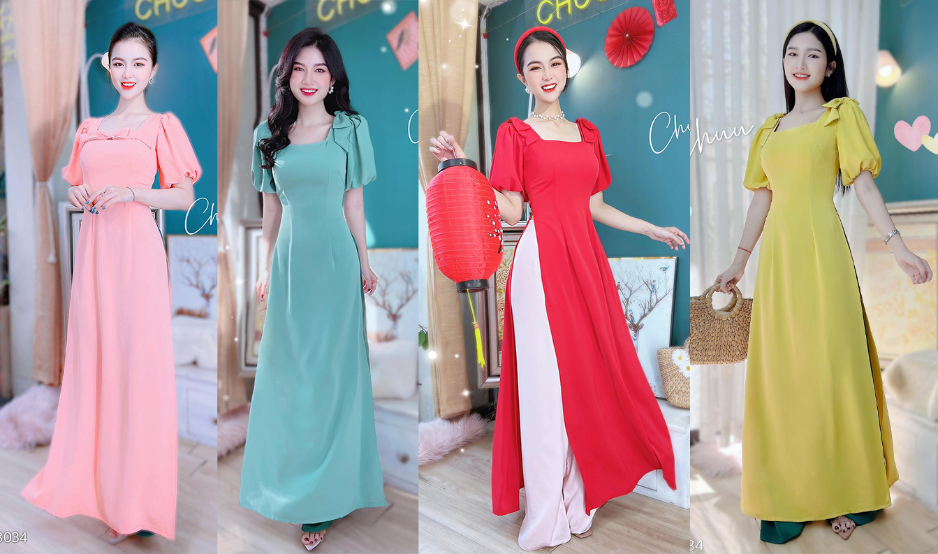 Áo Dài CHUU là địa chỉ mua áo dài may sẵn quen thuộc tại TPHCM